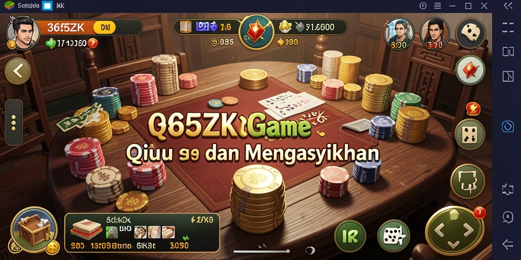 Gameplay seru QiuQiu di 365ZK yang memikat dan menantang.