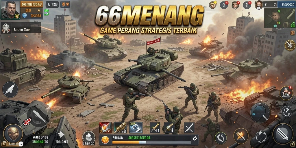 Tampilan gameplay seru dari 66MENANG dengan aksi TPS yang mendebarkan.