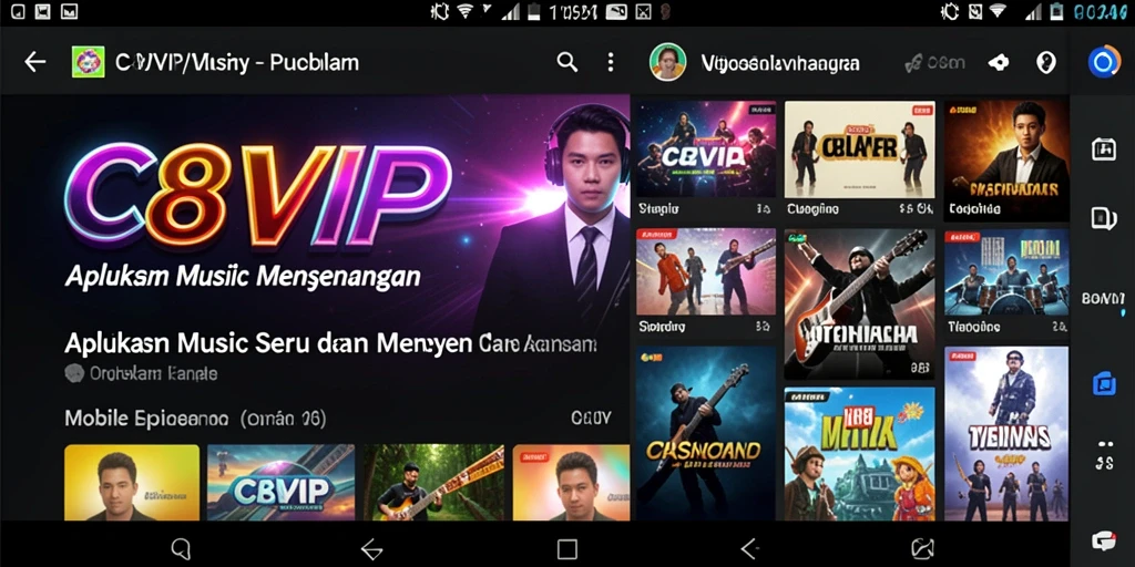 Tampilan gameplay C8VIP yang interaktif dan menyenangkan.