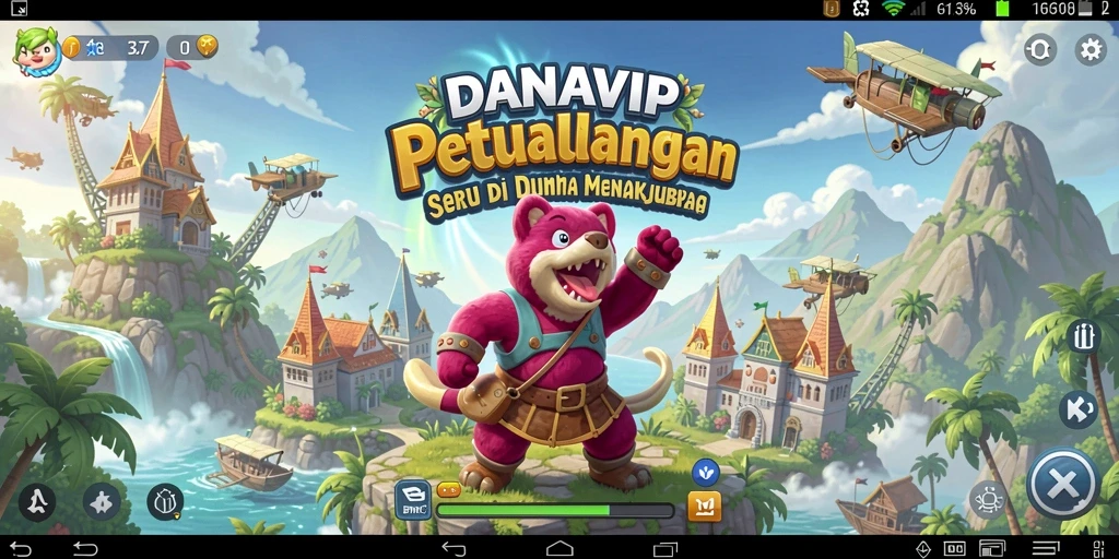 Gameplay <strong>DANAVIP</strong> yang mendebarkan dan penuh tantangan.