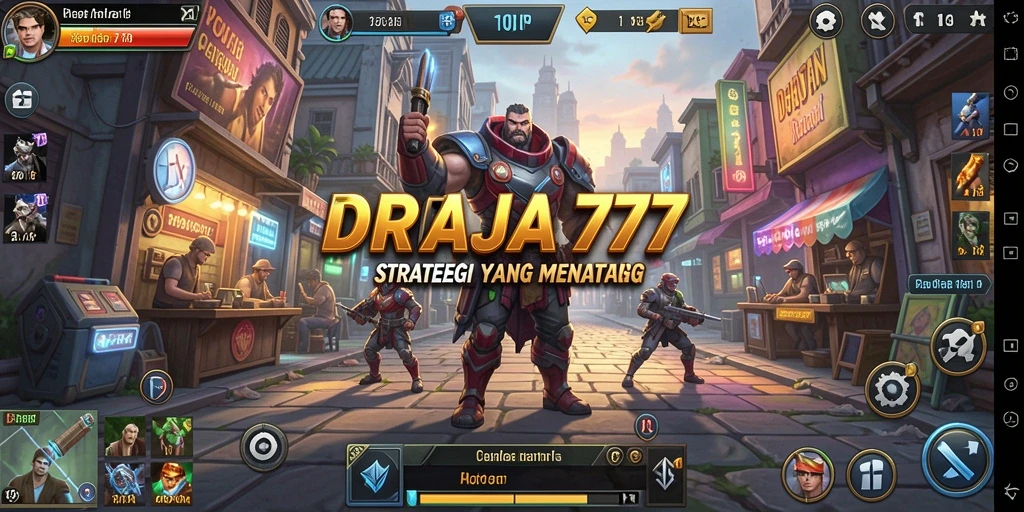 Tampilan gameplay DRAJA777 yang menantang dan mendalam.