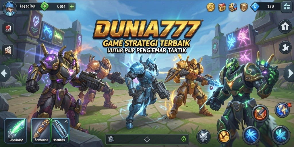 Gameplay DUNIA777 yang menegangkan dan strategis.