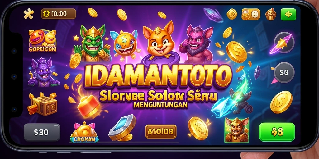 Tampilan menyenangkan dari gameplay <strong>IDAMANTOTO</strong> yang menarik dan interaktif.