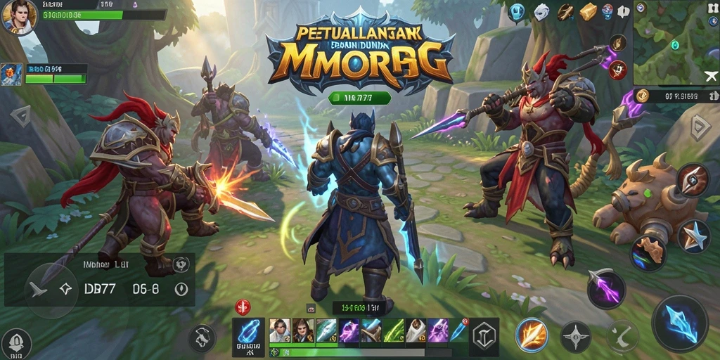 Tangkapan layar gameplay yang menampilkan aksi seru di IDR77.