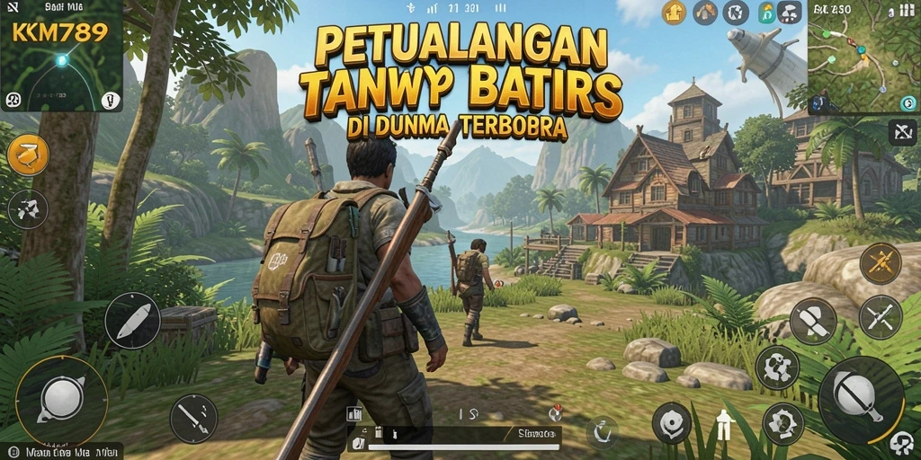 Tampilan gameplay seru dalam dunia terbuka yang menakjubkan.