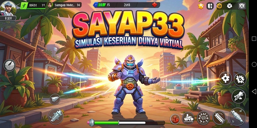 Screenshot SAYAP33 menunjukkan gameplay menarik dan interaktif.