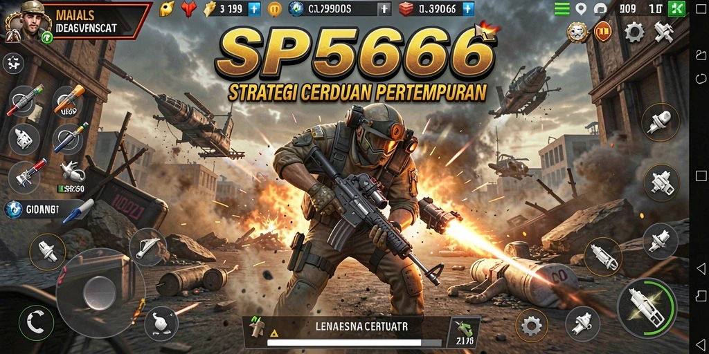 Tampilan menakjubkan dari gameplay SP666 yang penuh strategi.