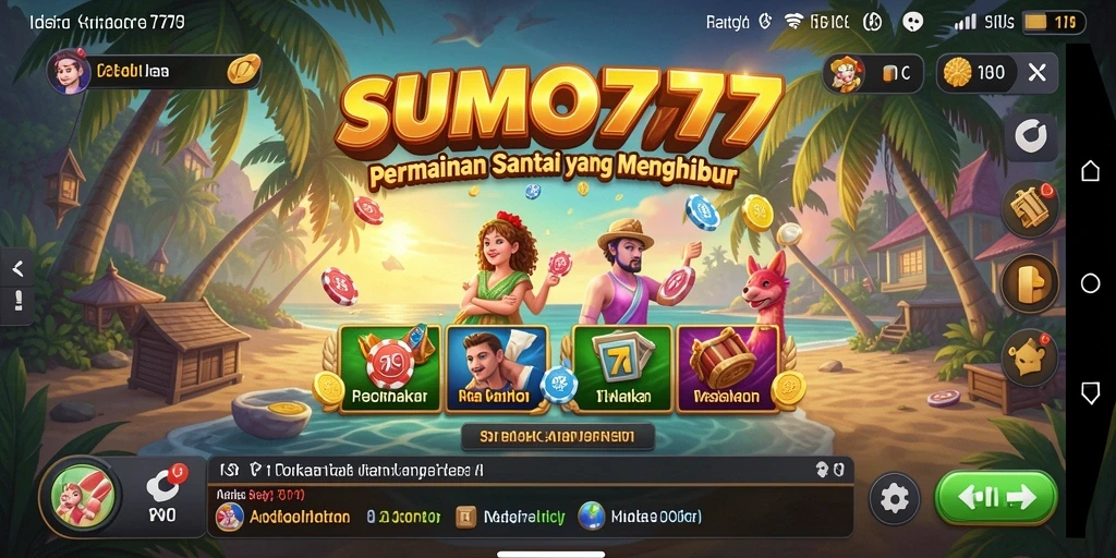 Tampilan menarik dari gameplay SUMO777 yang menyenangkan.