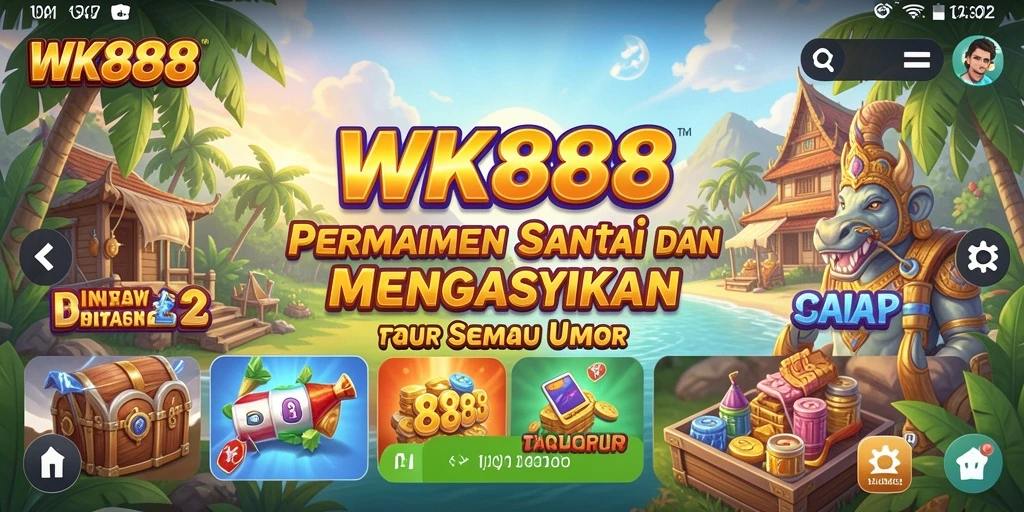 Tangkapan layar menunjukkan gameplay menyenangkan dari WK888 yang memikat.